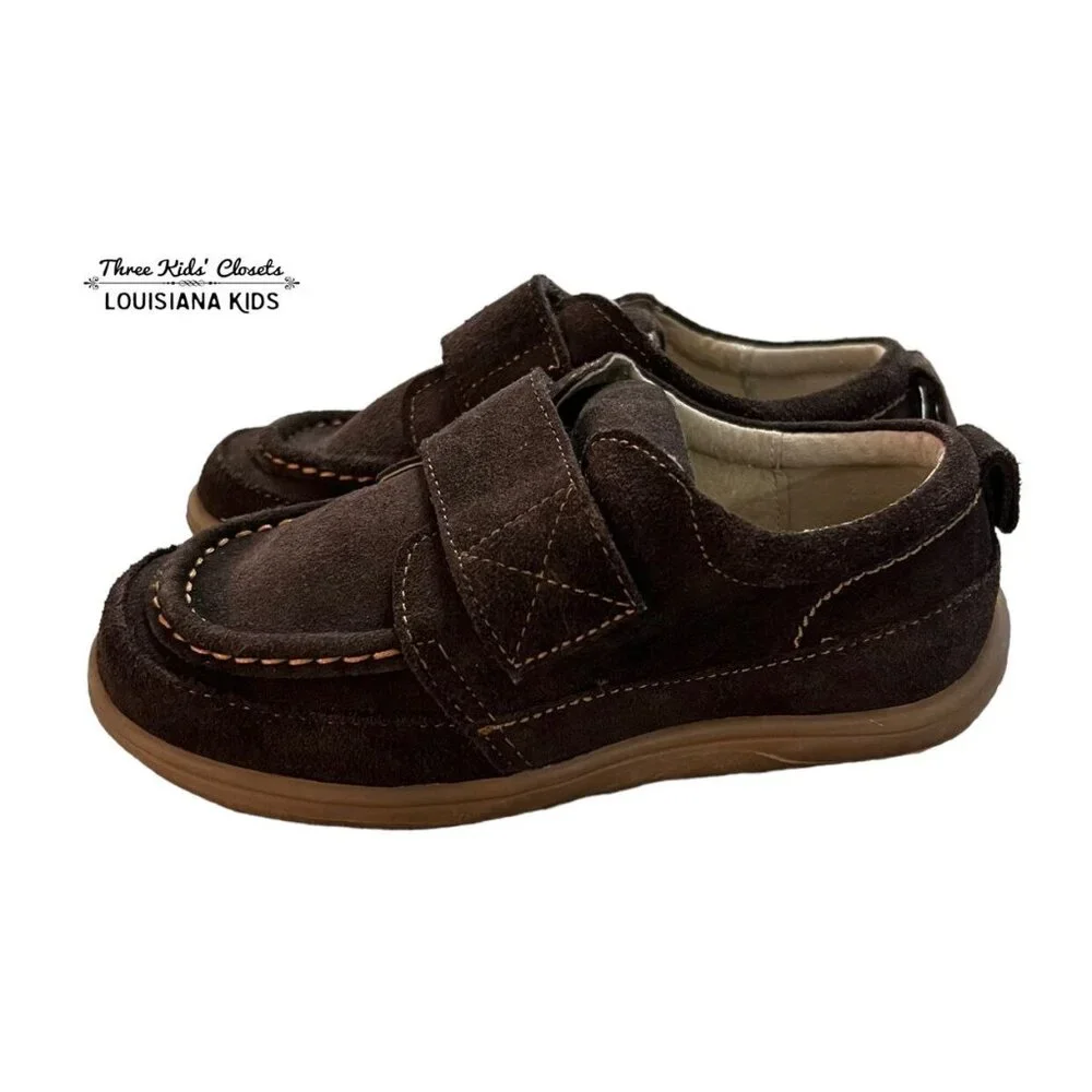 Kai Sz 12 Brown Suede Leather Dress Shoes
